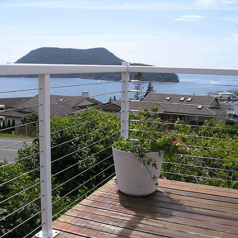 Architectural Cable Railing Assembly