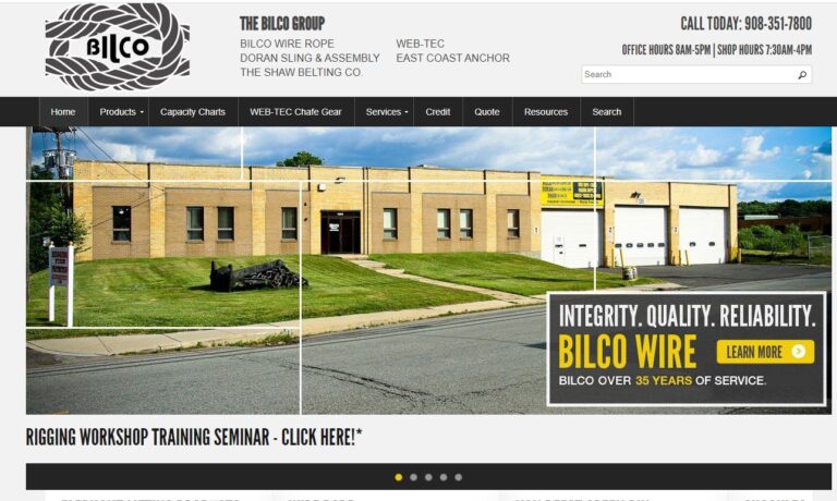 Billco Wire Rope and Supply Co.